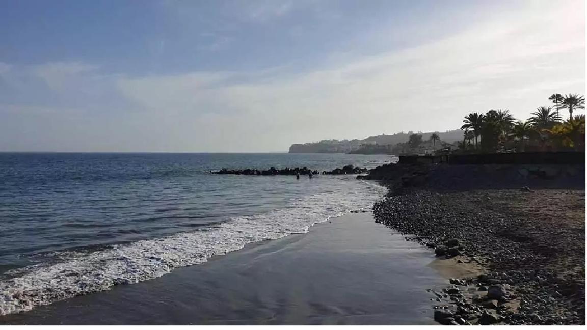 Apto. Acogedor En Bahia Feliz A 100Mts De La Playa San Bartolomé Buitenkant foto